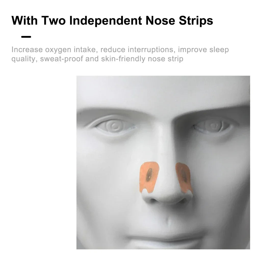 Nose Strips Pack of Anti-Snoring Nose Strips Magnetic Nose Strips Intake Breathing Nasal Strip for Busines