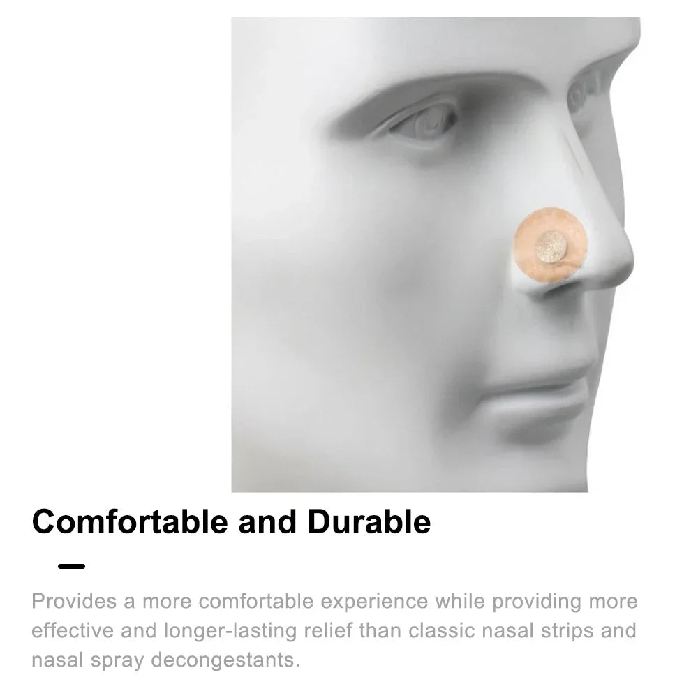 Nose Strips Pack of Anti-Snoring Nose Strips Magnetic Nose Strips Intake Breathing Nasal Strip for Busines